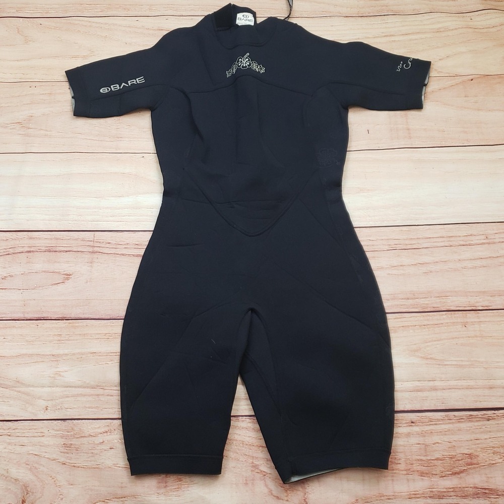 Women's Black Shorty Wetsuit